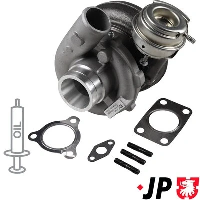 Abbildung von JP GROUP 1117402400 Turbolader Abgasturbolader inkl. Dichtungssatz VOLKSWAGEN: Transporter 4 Bus, Kastenwagen