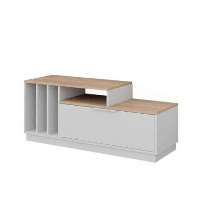 Abbildung von Vicco Lowboard Betti, Weiß/Sonoma, 120 x 49.9 cm