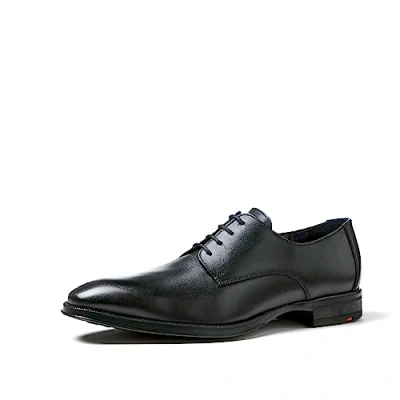 Abbildung von LLOYD Herren Schnürschuhe Gideon, Männer Businessschuhe,Derby,Normalweit,büro,Freizeit,Schnuerschuhe,Schnuerer,Schnuerung, SCHWARZ, 47 EU / 12 UK