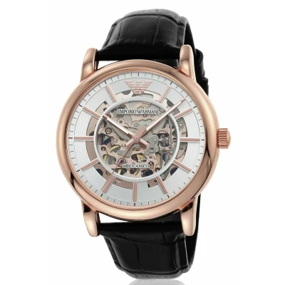 Abbildung von Emporio Armani Traditional Uhr, Herren, Größe: One Size, Black