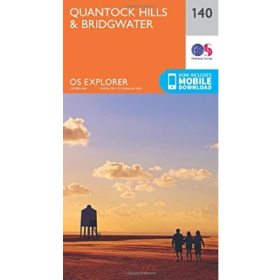 Abbildung von Quantock Hills and Bridgwater (OS Explorer Map, Band 140)
