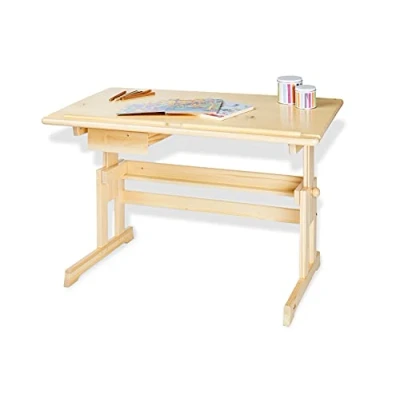 Abbildung von Pinolino® Kinderschreibtisch Lena, natur, Made in Europe