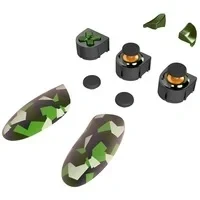 Abbildung von Thrustmaster eSwap X Green Color Pack mit 7 Camo Modulen für Controller