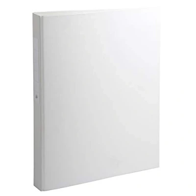Abbildung von Exacompta 54383E 10er Pack Ringbücher 2 Ringe Füllhöhe 25mm, Rücken 40mm, aufgeklebtes Rückenschild, für DIN A4 Kunststoffbezug aussen und innen, grün