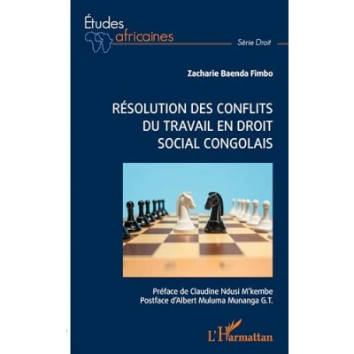 Abbildung von Résolution des conflits du travail en droit social congolais
