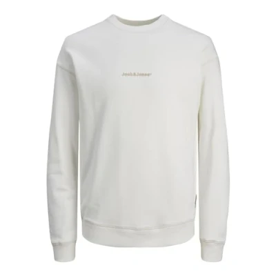 Abbildung von Jack &amp; Jones CREW NECK Sweatshirt, Herren, Größe: XL, Cloud dancer