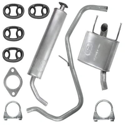 Abbildung von Schalldämpferset Auspuffanlage Auspuff für Opel Insignia 1 I A 2008 03/2017 1.6 1.8