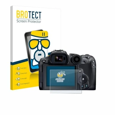 Abbildung von BROTECT Entspiegelungs Schutzglas für Canon EOS R7 Schutz Folie Panzerfolie Glas Matt [Extrem Kratzfest 9H, Anti Reflex, Fingerprint]