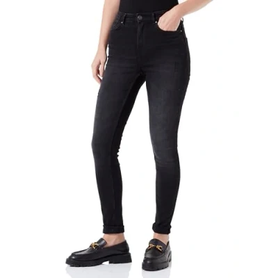 Abbildung von ONLY Damen Onlforever High Skinny Dnm Ext, Washed Black, XL / 32L