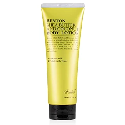 Abbildung von Benton SHEA Butter AND Coconut BODY Lotion Feuchtigkeitspflege, Größe: 250 ml,