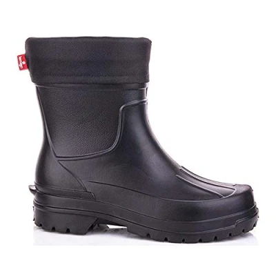 Abbildung von LEMIGO leichte Kurze Eva Gummistiefel gefüttert Denver 765 (46, schwarz)