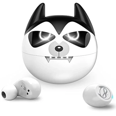 Abbildung von AMAFACE Husky Bluetooth Kopfhörer Kinder in Ear Ohrhörer mit Mikrofon 36H Spielzeit IPX5 wasserdicht HiFi Stereo Touch Control Wireless USB C Fast Charge für Smartphone…