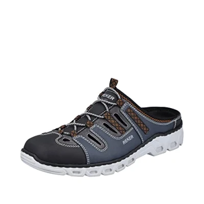 Abbildung von Rieker Herren Clogs 14595 45 grau Gr.