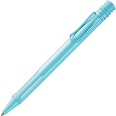 Abbildung von Lamy safari aquasky Kugelschreiber zeitlos klassicher Kuli mit ergonomischem Griff &amp; robustem ASA Kunststoff inkl. Großraummine M 16 in Strichbreite schwarz