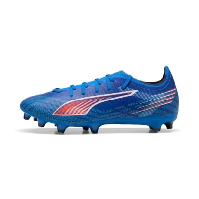 Abbildung von Puma Ultra 6 MATCH FG/AG Fußballschuhe Unisex Blue/White/Glowing Red Größe: 42