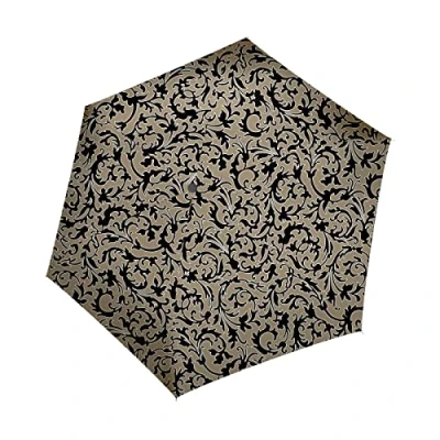 Abbildung von reisenthel Umbrella Pocket Mini Baroque Marble Extrem Leichter und Flacher Taschenschirm aus recycelten PET Flaschen Mit großem Schirmdach