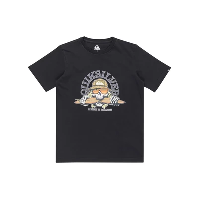 Abbildung von Quiksilver Ev Skull Feast T Shirt mit kurzen Ärmeln Kind