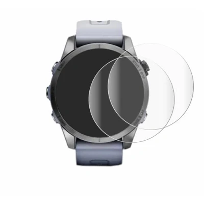 Abbildung von BROTECT 2 Stück Full Cover Schutzfolie für Garmin Fenix 7S (42 mm) Screen Displayschutz Folie [3D Curved, Anti Fingerprint, Kristall Klar]