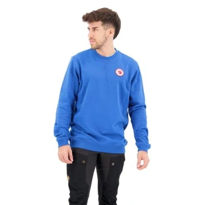 Abbildung von Fjallraven 87163 538 1960 Logo Badge Sweater M Sweatshirt Herren Alpine Blue Größe XL