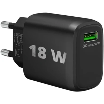 Abbildung von GOOBAY 616716 Schnellladegerät USB QC 3.0 (18 W) Schwarz