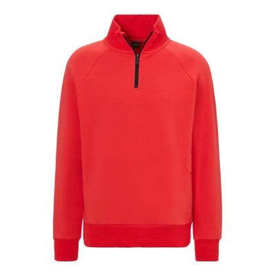 Abbildung von BOSS Saggel Sweatshirt, Herren, Größe: Large, Open red