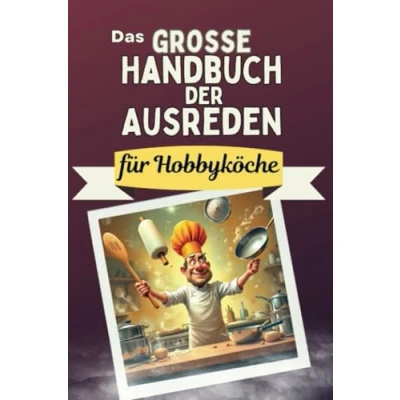 Abbildung von Das große Handbuch der Ausreden für Hobbyköche perfekte Geschenk Erwachsene und Teenager Weihnachten Geburtstag