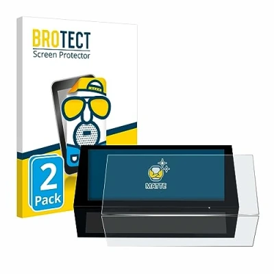 Abbildung von BROTECT Entspiegelungs Schutzfolie für Peugeot 308 2022 Infotainment System 10&quot; (2 Stück) Matte Displayschutz Folie, Anti Fingerprint