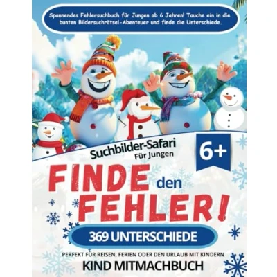 Abbildung von Suchbilder Safari: finde den Fehler!: Spannendes Fehlersuchbuch für Jungen ab 6 Jahren! Tauche ein in die bunten Bildersuchrätsel Abenteuer und Unterschiede.