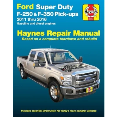 Abbildung von Ford Super Duty F 250 &amp; 350 Pick Ups, &#039;11 &#039;16: 2011 2016 (Haynes Automotive Repair Manual)