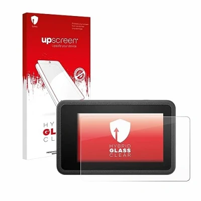 Abbildung von upscreen Schutzglas für DJI Osmo Action 4 Schutzfolie, Glas Folie [Klar, 9H Panzerschutz, Anti Fingerprint]