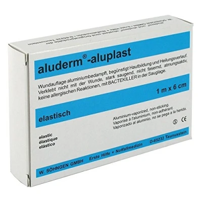 Abbildung von Aluderm Aluplast Wundverb.pfl.6 cmx1 m e 1 St