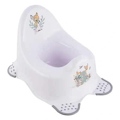 Abbildung von keeeper Bambi Babytopf, Ab ca. 18 Monate bis 3 Jahren, Anti Rutsch Funktion, Adam, Nordic White (Weiß)