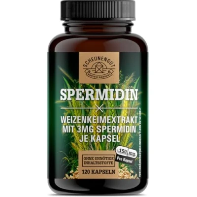 Abbildung von Scheunengut® Spermidin 3mg Natürlich aus Weizenkeimen 120 St
