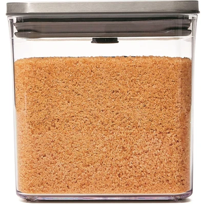 Abbildung von OXO Good Grips Vorratsbehälter POP Steel Quadratisch 2.6 Liter