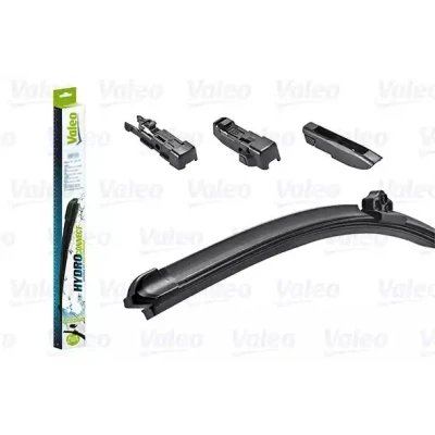 Abbildung von Scheibenwischer Valeo Hydroconnect 578514 650mm vorne Rahmenlos Hakenbefestigung, Top Lock, Stiftbefestigung RENAULT: SCENIC 3, Modus / Grand