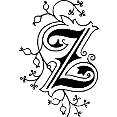 Abbildung von J. Herbin J.Herbin 40026T Siegel eckig mit HolzGriff Petschaft Buchstabe Z