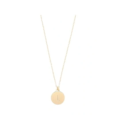 Abbildung von Kate Spade New York Mini Anhänger „L“, golden