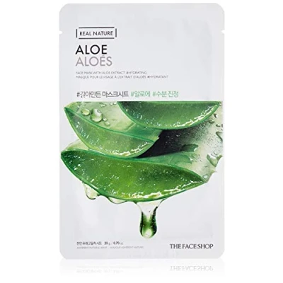 Abbildung von THE FACE SHOP Real Nature Sheet Mask Aloe