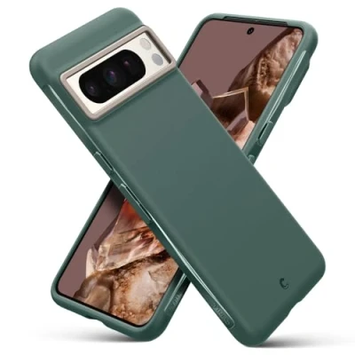 Abbildung von CYRILL von Spigen UltraColor Hülle [Staubfrei] kompatibel mit Google Pixel 8 Pro (2023) Kale