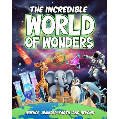 Abbildung von The Incredible World of Wonders: Science, Animals, Earth, and Beyond; Children&#039;s Book for Educational, Facts, Exploration, Nature, Learning