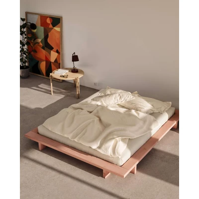 Abbildung von Karup Design Bettgestell &quot;JAPAN BED Bodenbett, Holzrahmen, Futonbett, Holzbett&quot;, Massivholzbett aus Kiefer massiv, ohne Kopfteil