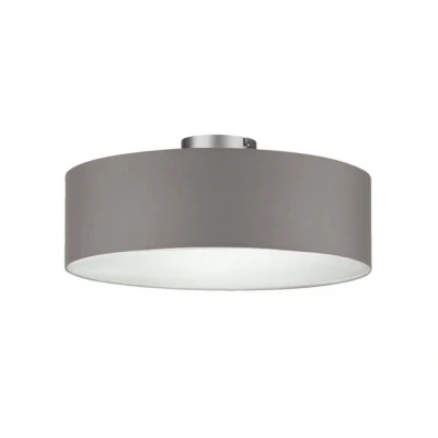 Abbildung von meineWunschleuchte Deckenleuchte, ohne Leuchtmittel, Lampe über n Esstisch Stoff lampen Designerlampen Treppenhaus, Ø40cm