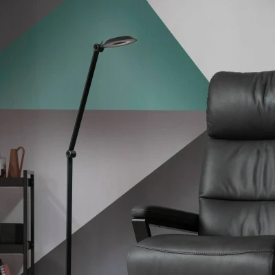 Abbildung von SCHÖNER WOHNEN Kollektion Stehlampe Office, LED fest integriert, 1x 7,5 Watt, 3000 Kelvin, 850 Lumen,dimmbar