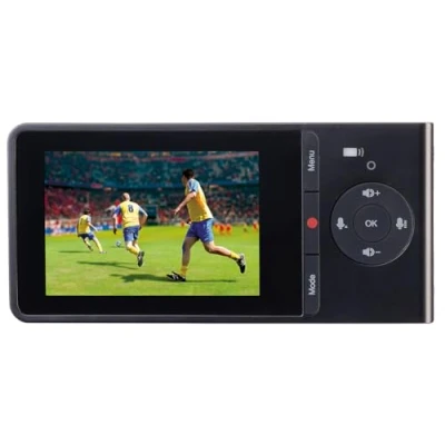 Abbildung von auvisio Videorecorder: 4K HDMI Video Rekorder, Livestream, 3,5&quot; / 8,9 cm Display, Akku, 60fps (Videorecorder 4K, Recorder Kassetten digitalisieren)