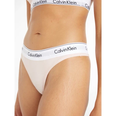 Abbildung von Calvin Klein Underwear Modern Thong String, Damen, Größe: Medium, Nude