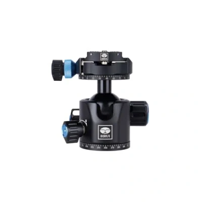 Abbildung von SIRUI ST 10X Kugelkopf Professioneller Stabiler für Stative, Kameras, Low Gravity Panoramakopf, Arca Swiss kompatibel, mit QR Platte, unabhängige Verschlüsse, 20kg/44.1lbs Belastung
