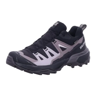 Abbildung von Salomon X Ultra 360 GTX Hikingschuh, Damen, Größe: 37 1/3, Black/plum kitten/shale Schuhe