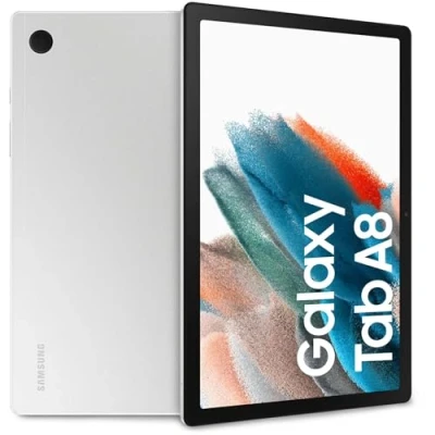 Abbildung von Samsung Galaxy Tab A8 Android Tablet 10,5 Zoll WLAN RAM 3 GB 32 11 Silber [italienische Version] 2022