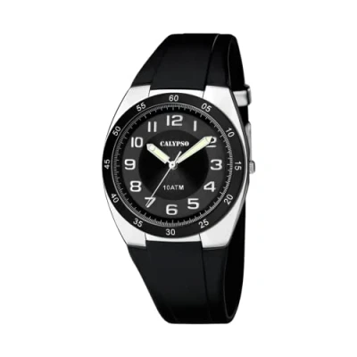 Abbildung von Calypso Herren Analog Quarz Uhr mit Plastik Armband K5753/6