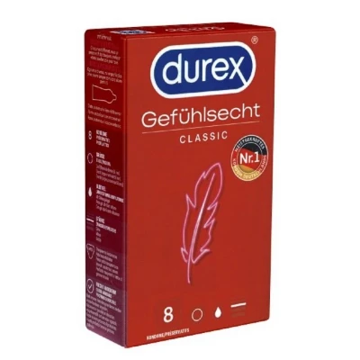 Abbildung von Durex Gefühlsecht Classic 8 Stk
